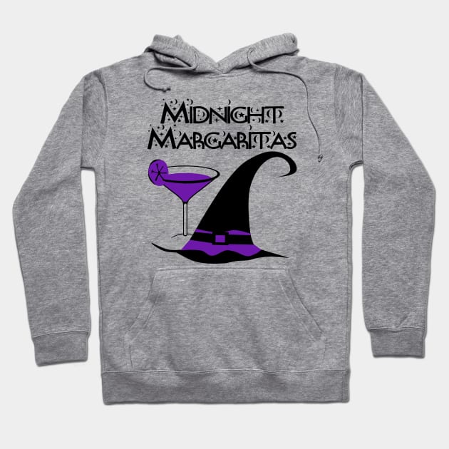 Purple Midnight Margaritas Cheeky Witch Hoodie by Cheeky Witch